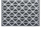 Outdoor Carpet ARAKIL Black 120x180 cm PP 310417