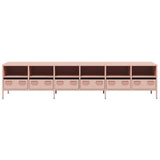 TV Cabinet Pink 202x39x43.5 cm Cold-rolled Steel 3307156