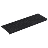 Stair Treads 10 pcs 25x75 cm Rubber 155635