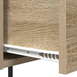 Bedside Cabinet with Drawer 2 pcs Sonoma Oak 42 x 41 x 56 cm 859423