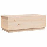 Coffee Table 100x50x35 cm Solid Wood Pine 813420