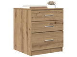 Bedside Cabinet Artisan Oak 40 x 40 x 63 cm Engineered Wood 880915