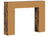 Fireplace Surround Smoked Oak 102 x 18 x 100.5 cm 8006611
