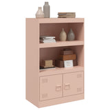 Sideboard Pink 67x39x107 cm Steel 841668