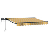 Manual Awning Frame with LEDs 2.5 x 2 m 3420735