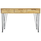 Console Table 120x35x76 cm Solid Teak 244573