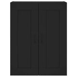 Highboard Black 69.5x34x180 cm Engineered Wood 3199634
