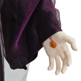 Halloween Talking Witch Purple 216 x 125 cm Polyester 42020042