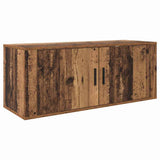 Wall-mounted TV Cabinet Set 3 pcs Old Wood Engineered Wood 3415568