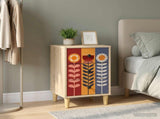 Bedside Cabinet ESSEN Sonoma Oak 36 x 33 x 60 cm 8007295