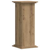 Plant Stand Artisan Oak 33x33x80 cm Engineered Wood 852977
