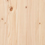 Planter with Shelf 111.5x54x81 cm Solid Wood Pine 823787