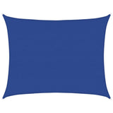 Sunshade Sail 160 g/m Rectangular Blue 6x7 m HDPE 311524