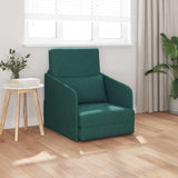 Sofa Bed Dark Green 65 x 80 x 83 cm Fabric 4106641