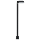 ZNTS Outdoor LED Lamp 9 W Black Oval 45654
