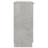Sideboard Concrete Grey 90.5x30x70 cm Engineered Wood 811191