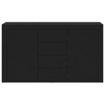 Sideboard with Drawer Black 120 x 36 x 69 cm Engineered wood 3333857