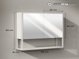 Bathroom Cabinet with Mirror 15466026