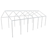 Tent Fabric without Frame White 12 x 6 m PE 41679