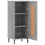 Sideboard Grey Sonoma 34.5x34x90 cm Engineered Wood 830466