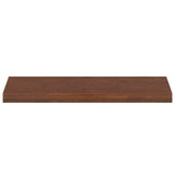 Stair Tread 12 pcs 70 x 30 x 2 cm Dark Brown Solid Oak Wood 3449435