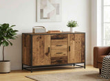 Sideboard Old Wood 92 x 35 x 76 cm Engineered Wood 3439156