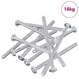 Screw 1000 pcs Silver M6 x 100 mm Steel 864420