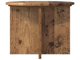 Plant Stand 2 pcs Old Wood 40 x 40 x 40 cm Engineered Wood 899733
