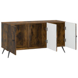 TV Cabinet Smoked Oak 99 x 34.5 x 50 cm Engineered Wood 895640