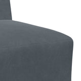 Modular Sofa Unit Armless 2 pcs Dark Grey 55 x 74 x 82 cm 3399760