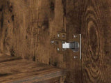 Cabinet with Drawer Smoked Oak 55.5x34x119.5 cm Engineered Wood 861647