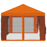 Gazebo Cover with Sidewalls 6 x 3 m Orange Polyester 190 900418
