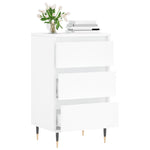 ZNTS Sideboard White 40x35x70 cm Engineered Wood 831084