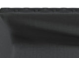 Garden Planter with Shelf Black Poly Rattan 366384
