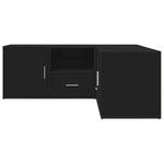 Corner Cabinet Black 200x40x45 cm Engineered Wood 3307829