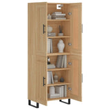 Highboard Sonoma Oak 69,5x34x180 cm Engineered Wood 3199708