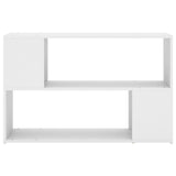 Book Cabinet White 100x24x63 cm Engineered Wood 809170
