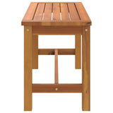 Garden Bench 80x35x45 cm Solid Wood Acacia 319418