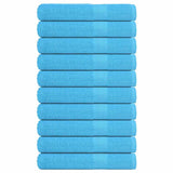 Sauna Towels "FROGN" 10 pcs Turquoise 80x200 cm 360 gsm 136985