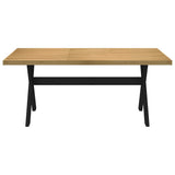 Dining Table NOAIN X-Shaped Legs 180x90x75 cm Solid Wood Pine 4100046