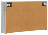 Bathroom Mirror Cabinet Grey Sonoma 73.5 x 16 x 62.5 cm 889172