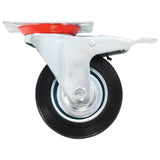 8 pcs Swivel Casters 100 mm 278016
