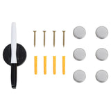Key Box with Magnetic Board White 30x20x4 cm 322778