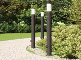Bollard Lights with Sensor&Outlet 3pcs 110 cm Stainless Steel IP44 4006046