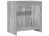 Bathroom Under Sink Cabinet Grey Sonoma 56 x 37.5 x 81 cm 890685