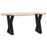 Coffee Table Legs 2 pcs Black 38x cm Steel 4012700