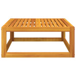 ZNTS Coffee Table 68x68x29 cm Solid Acacia Wood 360024