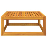 ZNTS Coffee Table 68x68x29 cm Solid Acacia Wood 360024