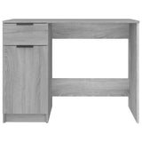 Desk Grey Sonoma 100x50x75 cm Engineered Wood 817127