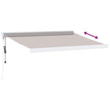 Automatic Retractable Awning Brown 350x250 cm 3215729